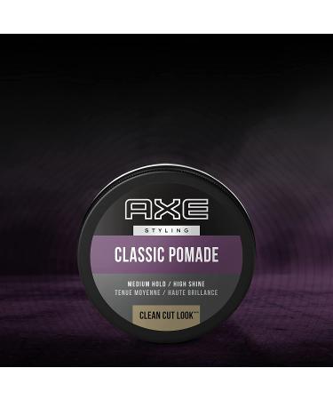 Axe Styling Classic Pomade 2.64oz - Medium Hold & Natural Finish (Pack of 2) - Buy Online on SooperMarket.com