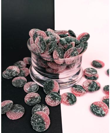 PANDY Strawberry Liquorice Gummy Candies - Low Sugar & Calorie Classic Treat | 50g Bag - Buy Online on SooperMarket.com