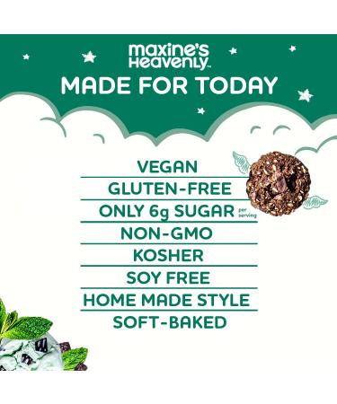Maxine's Heavenly Mint Chocolate Chunk Soft-Baked Cookies - 7.2 oz (204g) - Buy Online on SooperMarket.com