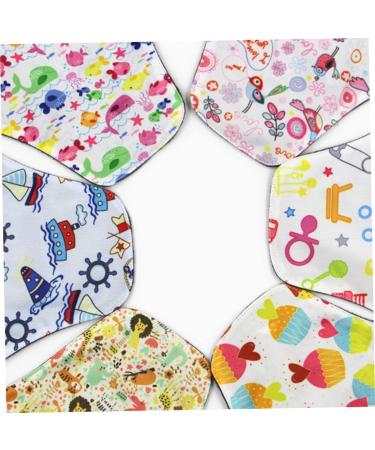 5 Pack Reusable Bamboo Charcoal Menstrual Cloth Pads - Washable & Portable - Buy Online on SooperMarket.com