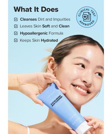 I DEW CARE Hydra Vibes Cleanser | Hyaluronic Acid Foam Vegan & Cruelty-Free Korean Skincare for Glass Skin - 150ml - Buy Online on SooperMarket.com