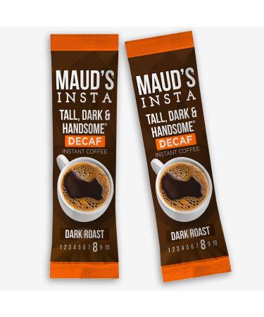 Maud's Instant Decaf Dark Roast Coffee 30ct Travel Packs - 100% Arabica, California Roasted Decaf Instant Coffee - Buy Online on SooperMarket.com
