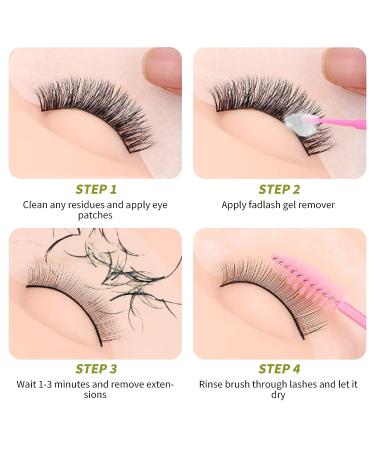 FADLASH Eyelash Extension Remover 10ml - Fast Dissolving Gel for Non-irritating Lash Extensions - Buy Online on SooperMarket.com