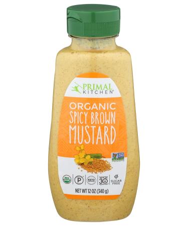 Primal Kitchen, Spicy Brown Mustard, 12 oz