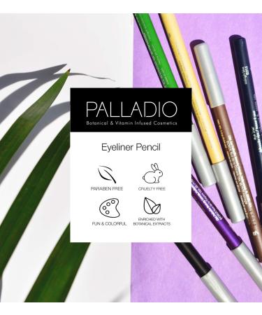 Palladio Wooden Eyeliner Pencil - Thin Shape for Easy Application - Long Lasting, Rich Pigment - Light Brown 1 Count - Buy Online on SooperMarket.com