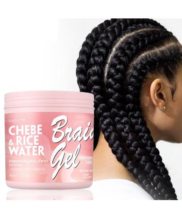 485g Vegan Extreme Hold Hair Styling Gel for Braided Wavy Curly Hair | Non-Greasy Non-Sticky Pomade for Men & Women | Refreshing & International Shipping - Buy Online on SooperMarket.com