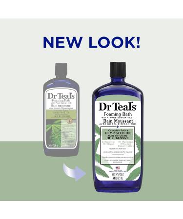 Dr Teal's Hemp Seed Oil Foaming Bath - Relax and Rejuvenate - Buy Online on SooperMarket.com