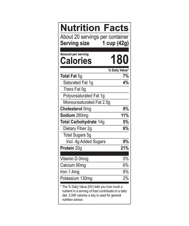 Premier Protein Chocolate Almond Cereal - High Protein Breakfast or Snack with Real Almonds - 30 oz - Buy Online on SooperMarket.com