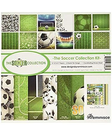 Reminisce The Soccer Collection Kit  Multicolor  12 by 12  TSOC-200