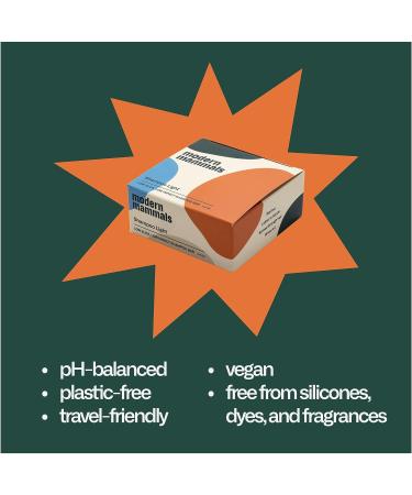 Modern Mammals Light Shampoo Bar - Vegan, Fragrance-Free, Ideal for Men, Minimalist Hair Care, Sensitive Scalps - 2.4oz Bar - Buy Online on SooperMarket.com