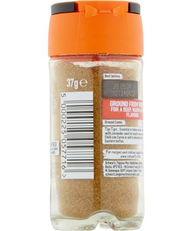 Schwartz Ground Cumin 37g - Premium Quality Spice for Flavorful Recipes - Buy Online on SooperMarket.com