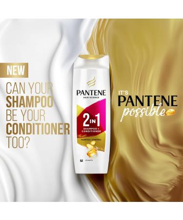 Buy Pantene 2 in 1 Anti Hair Fall Shampoo + Conditioner - 340 ml | Best International Shipping - Buy Online on SooperMarket.com