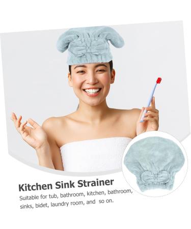 MAGICLULU 1pc Shower Cap Fabric Bow Tie Girl Towel Hat Green 27x25cm - Buy Online on SooperMarket.com