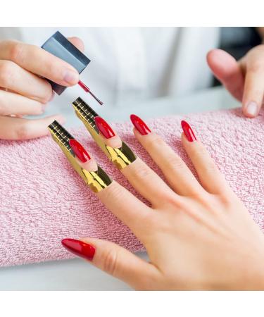 G2PLUS Gold Nail Extension Forms - 100PCS Self-adhesive Paper for Gel Nails - Buy Online on SooperMarket.com