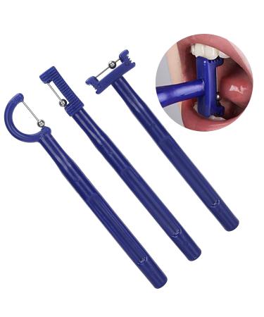 3pcs Tongue Tip Exercise Tool Set - Oral Muscle Training for Lateralization and Lifting - Buy Online on SooperMarket.com