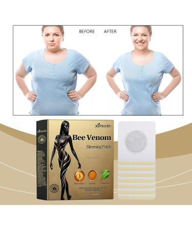 Todahof Bee Venom Slimming Plasters Bee Venom Plasters for Weight Loss Bee Venom Plaster Bee Venom Lymphatic Drainage Slimming Plaster Detox Plaster (5 Boxes) - Buy Online on SooperMarket.com