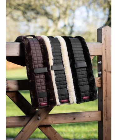LeMieux Simuwool General Purpose Girth Cover Black / Black M - Buy Online on SooperMarket.com