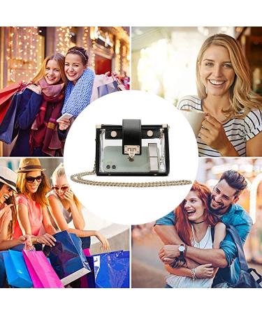 YING YUMEI Clear Crossbody Bag Stadium Approved - Transparent Shoulder Handbag & Clutch - Buy Online on SooperMarket.com