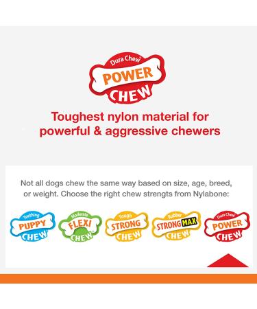 Nylabone Flavor Frenzy Power Chew Triple Pack - Chili Cheese, Popcorn & Cherry - Small/Regular (3 Count) - Buy Online on SooperMarket.com