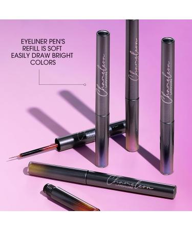 Joyeee Liquid Eyeliner 6pcs Colored Eye Liner Eyeliner Pencil Brown Blue Red White Green Glitter Eyeliner Set Waterproof Smudgeproof Long Lasting Pigmented Gel Eyeliner Make Up for Girl Women Gift #037 - Buy Online on SooperMarket.com