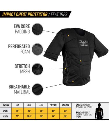 Valken Impact Padded Shirt/Chest Protector - Size L/XL - Buy Online on SooperMarket.com