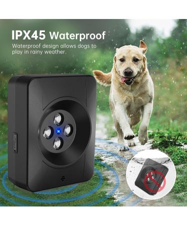 Antibell for Dogs - 3 Levels of Ultrasound Anti-Bark Device 33ft Range | Safe & Effective Dog Barking Control - Buy Online on SooperMarket.com