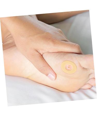 COOLHIYA Sheets Latex Corn Stickers Foot Callus Sticker Corn Pedi Pad Plantar Pad Sticker Protector Doorables Feet Corn Stickers Sticker Cushions Foot Patch Oval Non-Woven Fabric - Buy Online on SooperMarket.com