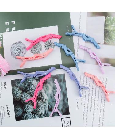 OBSCYON 10Pcs Professional Non-Slip Alligator Hair Clips for Women - Hair Styling & Sectioning Clips for Salon - Pure Color - Buy Online on SooperMarket.com