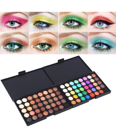 40 Colors Eyeshadow Palette - Waterproof Matte Mineral Pigment Makeup Cosmetics for Stunning Looks - Buy Online on SooperMarket.com