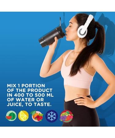Nova Pharma Electrolytes Powder Amino Acids Supplement - Hydrates Builds Muscle Mass & Boosts Workout Performance Vegan Caffeine-Free Zero Sugar No Artificial Flavor/Color/Sweetener - 25 Servings Blue Freeze - Buy Online on SooperMarket.com