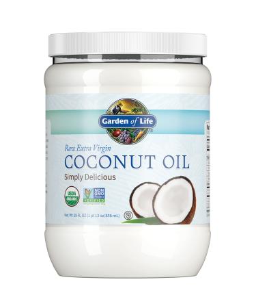Garden of Life Raw Extra Virgin Coconut Oil 29 fl oz (858 ml)
