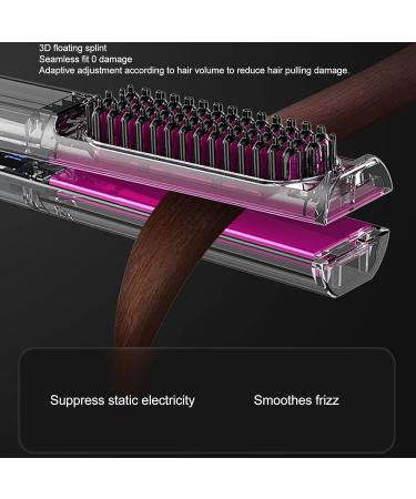 60W 3 in 1 Hair Curler Straightener - Fast Heating Electric Styling Iron for Curling & Straightening Anti-Scald 110-240V - Buy Online on SooperMarket.com