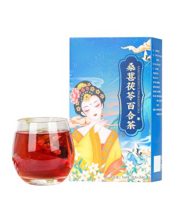 Poria TeaRock Sugar Tea 160gPoria Lily Tea Dates Rock Sugar Edible RosesTea Bag for Office Home