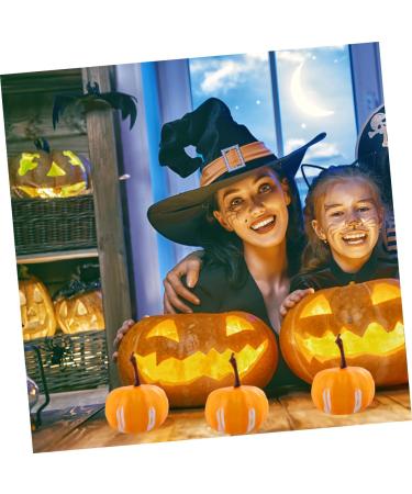 IMIKEYA Dove Cage Outdoor 20pcs Simulated Mini Pumpkin Simulation Pumpkin Halloween Pumpkin Decoration Simulation Small Pumpkin Wreath Fake Pumpkin Foam Propane Adaptor Yellow 2.2X3.4CM - Buy Online on SooperMarket.com