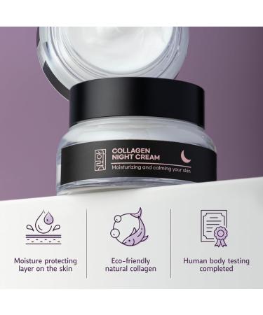 Buy Haryeong Collagen Night Cream - Best Anti-Aging Skincare for All Skin Types | International Shipping Available - Buy Online on SooperMarket.com
