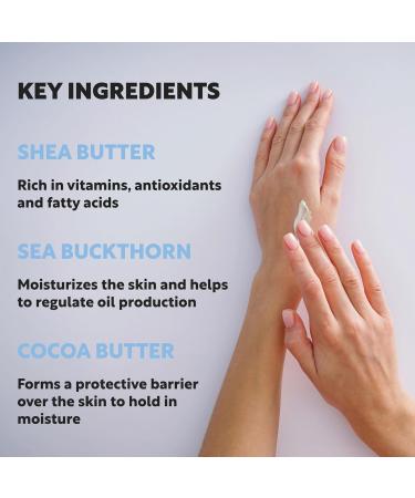 Clever Soap Intensely Moisturising Hand Face & Body Cream - Suitable For Eczema Rosacea & Rough Dry Sensitive Skin - Gentle Hydrating Emollient - Fragrance-free Hypoallergenic Care & Relief - Buy Online on SooperMarket.com