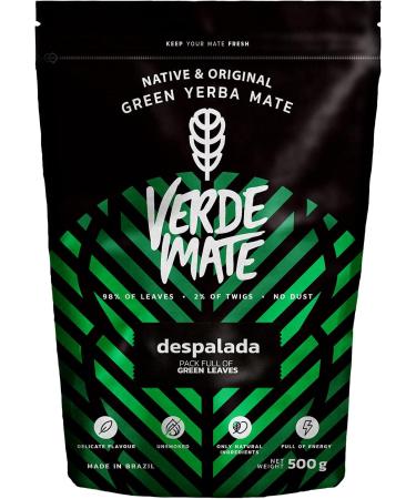 Verde Mate Green Despalada 0.5 kg - Pure Fine Yerba Mate from Brazil | Natural Caffeine | Air-Dried - Buy Online on SooperMarket.com