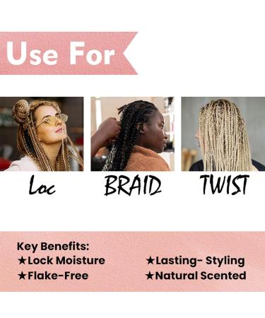 485g Vegan Extreme Hold Hair Styling Gel for Braided Wavy Curly Hair | Non-Greasy Non-Sticky Pomade for Men & Women | Refreshing & International Shipping - Buy Online on SooperMarket.com