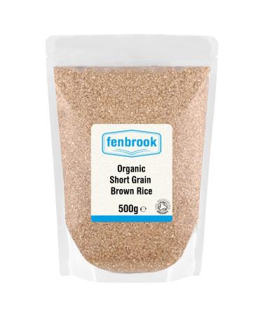 Organic Short Grain Brown Rice 500g | Certified Organic by Fenbrook Organic