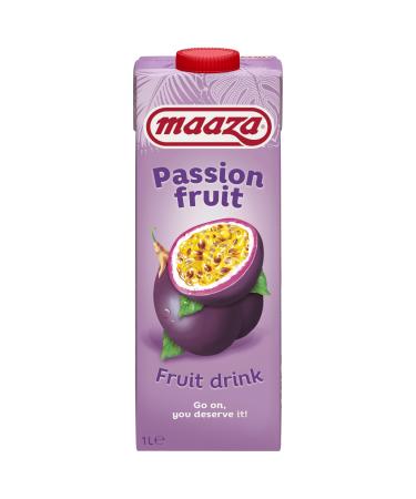 Maaza Passion Fruit Drink passion fruit juice to enjoy passion fruit 6x1l passion fruit 1 l (pack of 6)