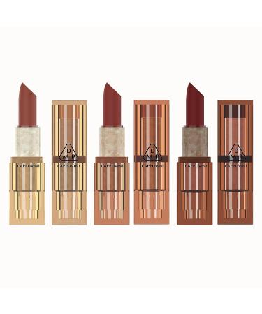 KAIQIKAIXI 3Pcs Waterproof Velvet Lipstick Set - Long Lasting, Moisturizing, Smooth Lip Stick Trio in Three Colors - Buy Online on SooperMarket.com