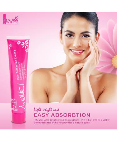 Fair and White So White Skin Perfector Cream | Brightening Face Cream 1.7 fl oz/50ml | Dark Spot & Wrinkle Remover for All Skin Types - Buy Online on SooperMarket.com