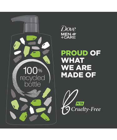 Dove Men+Care 2-in-1 Shampoo & Conditioner 25.4 oz - Pack of 4 | Nourishing, Invigorating, Strengthens Hair - Buy Online on SooperMarket.com