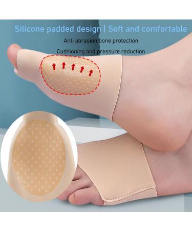 Bale Toe Bandage - Soft & Elastic Foot Pain Relief | Breathable Silicone Pads for Comfortable Sleep - Buy Online on SooperMarket.com
