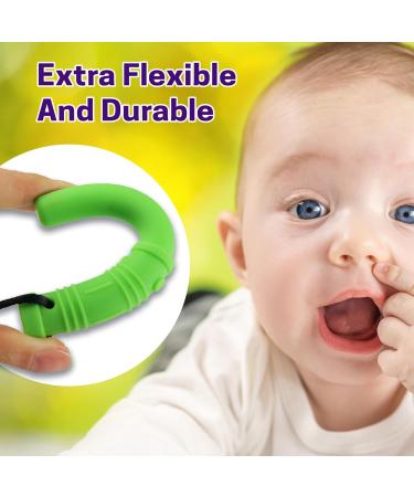 Seeway Sensory Kieletzeiten - Silicone Chewing Chains for Autistic Children ADHD & Special Needs (6 Pack) - Oral Motor Toys for Teething & Biting - Buy Online on SooperMarket.com