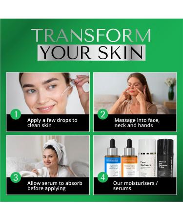 DERMAWORKS Retinol Serum with Vitamin E & Hyaluronic Acid - Anti-Aging Collagen Serum for Acne Treatment & Hydration - Buy Online on SooperMarket.com