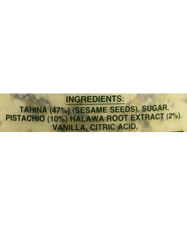 Alkanater Halawa Sesame Candy with Pistachio - 2lb Pack - Buy Online on SooperMarket.com