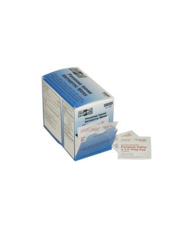 First Aid Only 12-150 Povidone Iodine First Aid Antiseptic Wipe (Box of 100)