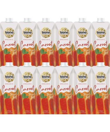 Biona Pressed Carrot Juice 500ml (2 Carrot) Carrot 2