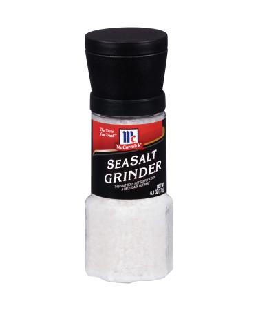 McCormick Sea Salt Grinder, 6.1 oz Sea Salt 6.1 Ounce (Pack of 1)